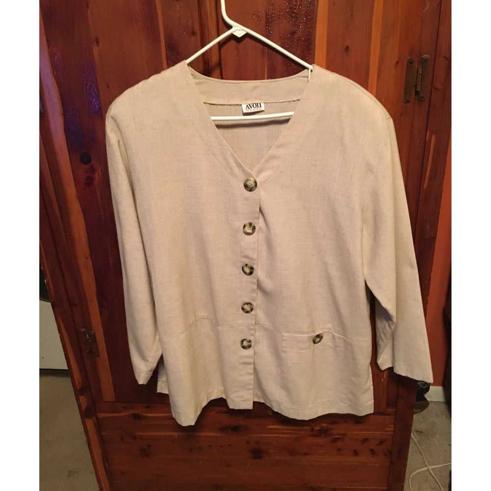Avon Style Linen-Type Jacket